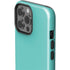 Turquoise Blue Solid iPhone 13 Pro Max Impact Case