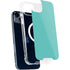 Turquoise Blue Solid iPhone 14 Plus MagSafe Case