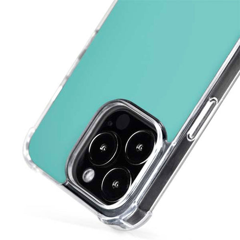 Turquoise Blue Solid iPhone 14 Pro MagSafe Case
