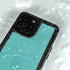 Turquoise Blue Solid iPhone 14 Pro Max Waterproof Case