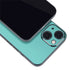 Turquoise Blue Solid iPhone 14 Skin