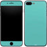 Turquoise Blue Solid iPhone 8 Plus Skin