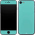 Turquoise Blue Solid iPhone 8 Skin
