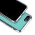 Turquoise Blue Solid iPhone SE (2nd & 3rd Gen) Clear Case