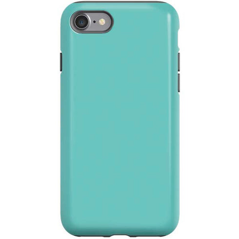 Turquoise Blue Solid iPhone SE (2nd & 3rd Gen) Pro Case