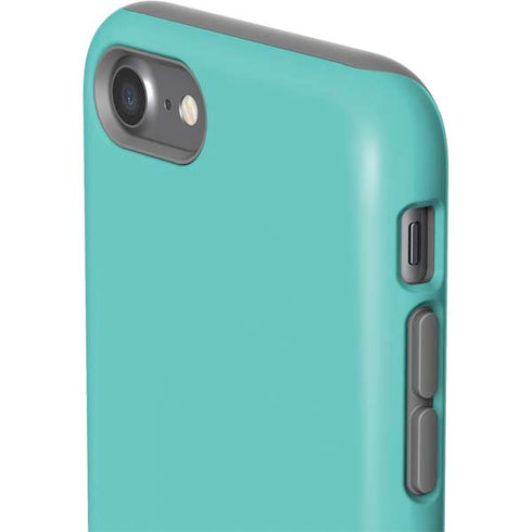 Turquoise Blue Solid iPhone SE (2nd & 3rd Gen) Pro Case