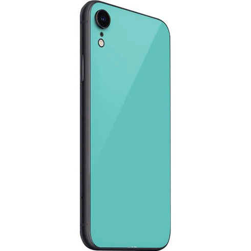 Turquoise Blue Solid iPhone SE (2nd & 3rd Gen) Skin