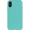 Turquoise Blue Solid iPhone X Pro Case