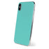 Turquoise Blue Solid iPhone XS Max Skin