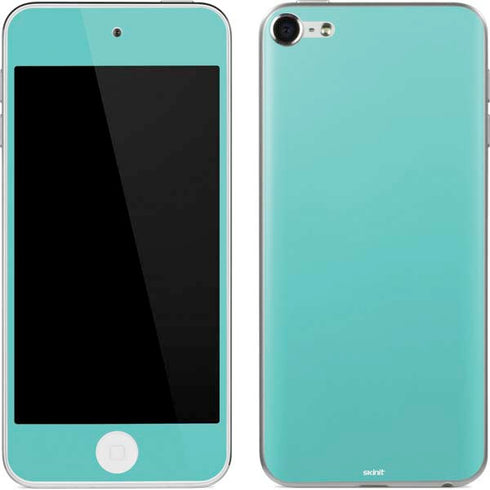 Turquoise Blue Solid Apple iPod Skin