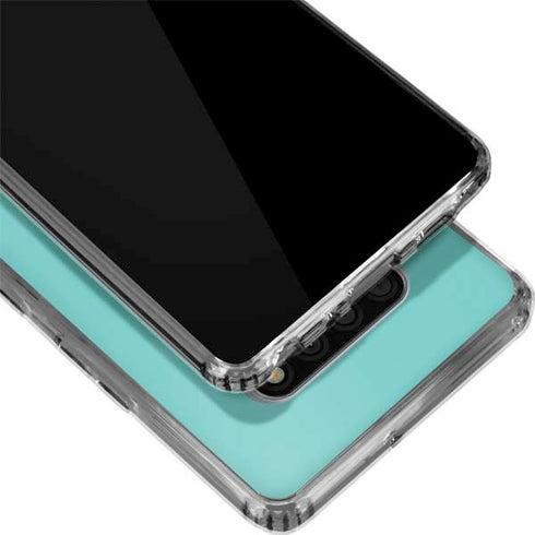 Turquoise LG Stylo 6 Clear Case