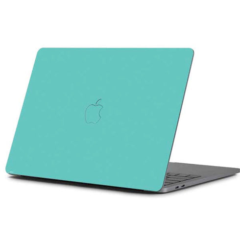 Turquoise Blue Solid Apple MacBook Pro 13-inch Skin