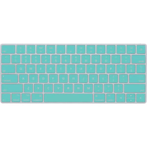 Turquoise Blue Solid Magic Keyboard Skin