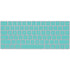 Turquoise Blue Solid Magic Keyboard Skin