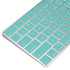 Turquoise Blue Solid Magic Keyboard Skin