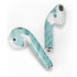 Turquoise Marble Apple AirPods 2 Skin
