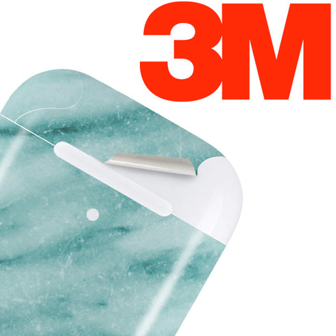 Turquoise Marble Apple AirPods 2 Skin