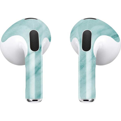 Turquoise Marble Apple AirPods (3rd Gen 2021) Skin