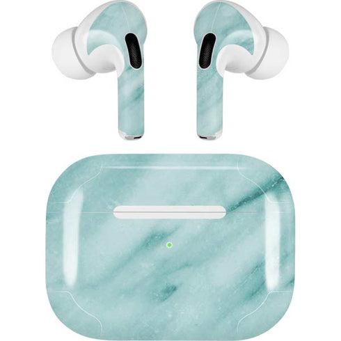 Turquoise Marble Apple AirPods Pro Skin
