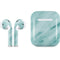 Turquoise Marble Apple AirPods Skin