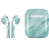 Turquoise Marble Apple AirPods Skin