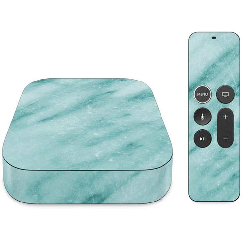 Turquoise Marble Apple TV Skin