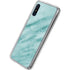 Turquoise Marble Galaxy A10e Clear Case
