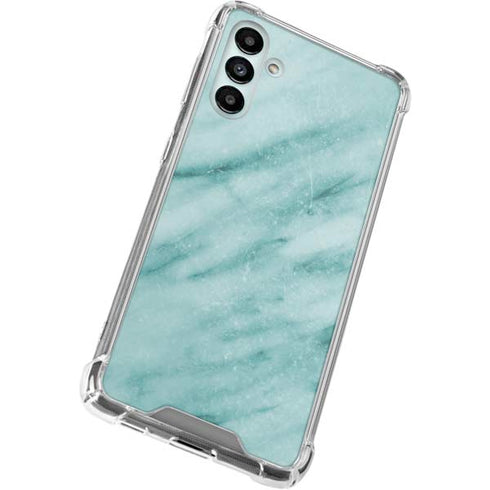 Turquoise Marble Galaxy A13 5G Clear Case