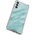Turquoise Marble Galaxy A13 5G Clear Case