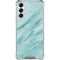 Turquoise Marble Galaxy A14 5G Clear Case