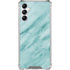 Turquoise Marble Galaxy A14 5G Clear Case