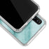 Turquoise Marble Galaxy A20 Clear Case