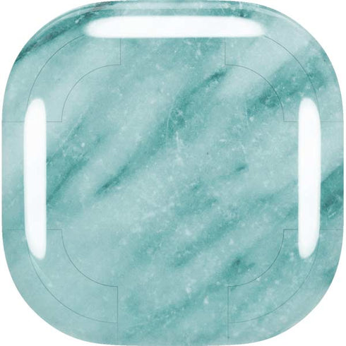 Turquoise Marble Galaxy Buds Live Skin