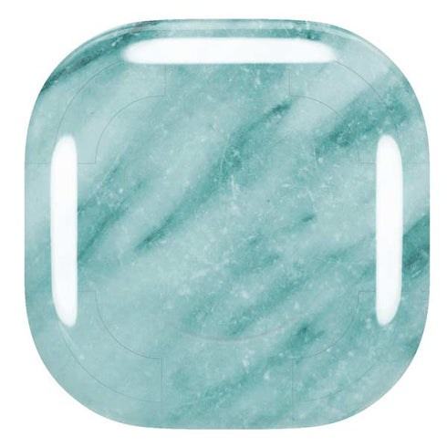Turquoise Marble Galaxy Buds Live Skin