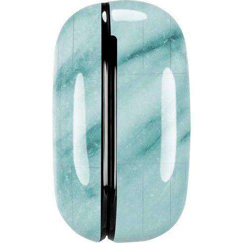 Turquoise Marble Galaxy Buds Live Skin