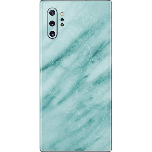 Turquoise Marble Galaxy Note 10 Plus Skin