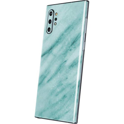 Turquoise Marble Galaxy Note 10 Plus Skin