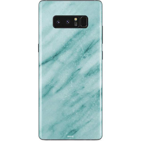 Turquoise Marble Galaxy Note 8 Skin