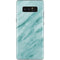 Turquoise Marble Galaxy Note 8 Skin