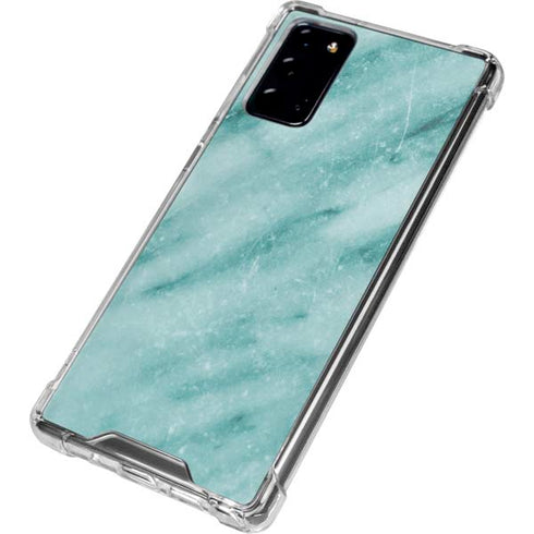 Turquoise Marble Galaxy Note20 5G Clear Case