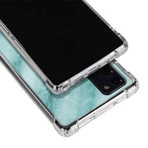 Turquoise Marble Galaxy Note20 5G Clear Case
