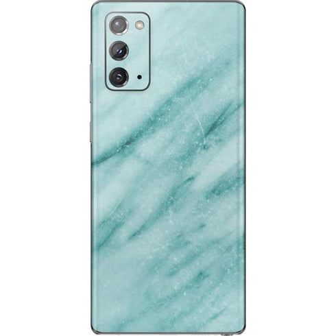 Turquoise Marble Galaxy Note20 5G Skin