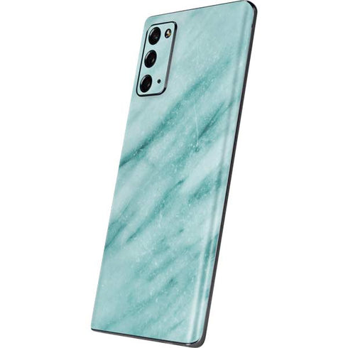 Turquoise Marble Galaxy Note20 5G Skin