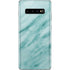 Turquoise Marble Galaxy S10 Plus Skin