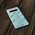 Turquoise Marble Galaxy S10 Plus Skin