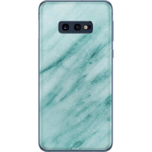 Turquoise Marble Galaxy S10e Skin