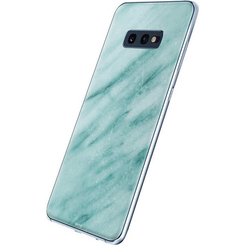 Turquoise Marble Galaxy S10e Skin