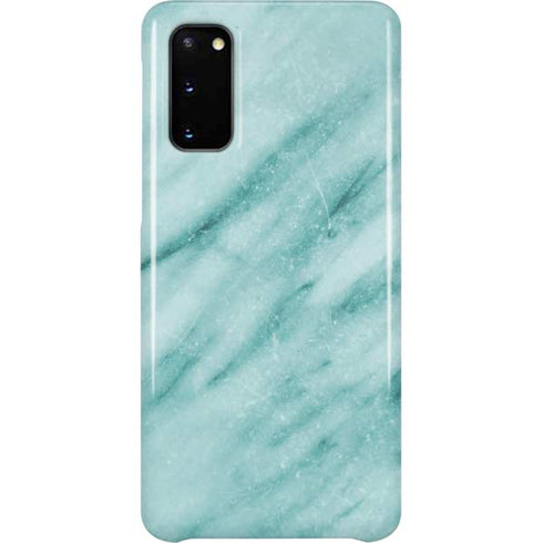 Turquoise Marble Galaxy S20 Lite Case