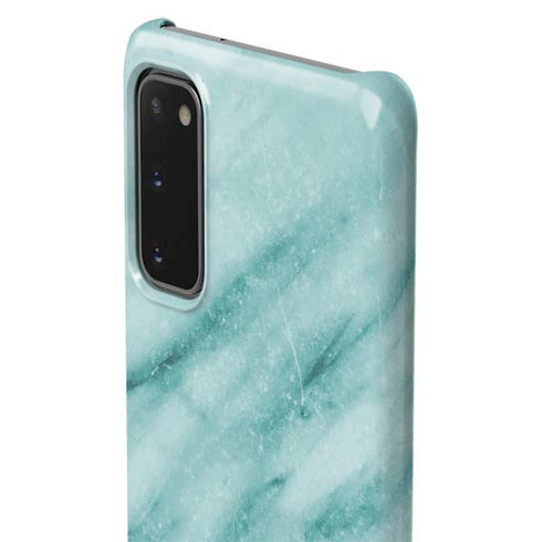 Turquoise Marble Galaxy S20 Lite Case
