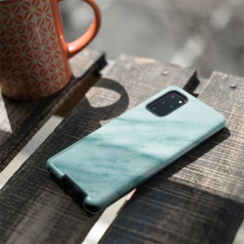 Turquoise Marble Galaxy S20 Plus Pro Case